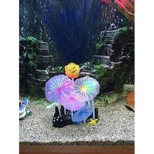 Glow in the Dark Lotus Garden Clear - Aquatic Supplies Australia