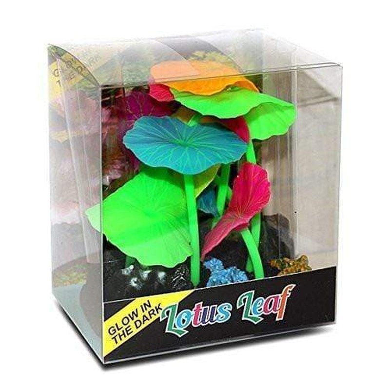 Glow in the Dark Lotus Garden Multi Colour - Aquatic Supplies Australia