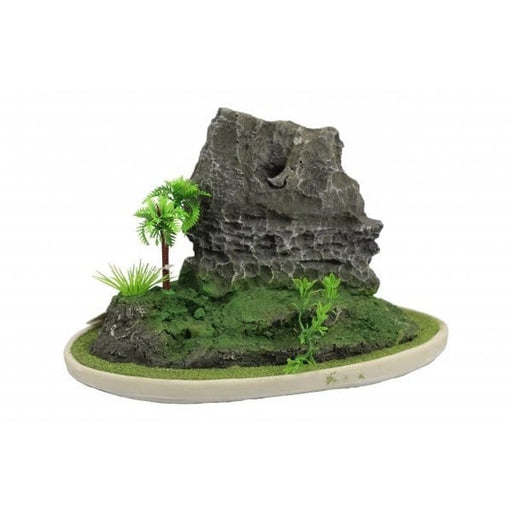 Granite Scenery Island 30 x 18 x 20cm - Aquatic Supplies Australia
