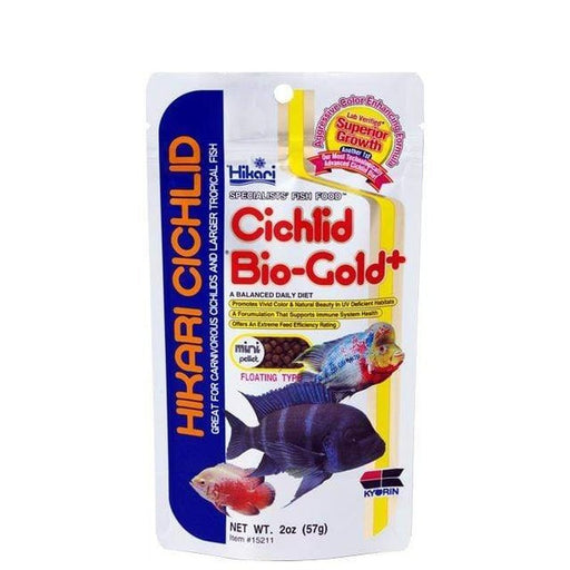 Hikari Cichlid Bio - Gold+ Mini Pellet 3.2 - 3.7mm 250g - Aquatic Supplies Australia
