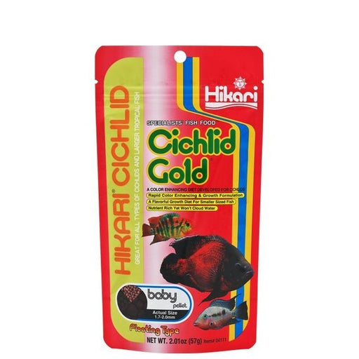 Hikari Cichlid Gold Baby Pellet 1.7-2mm 250g - Aquatic Supplies Australia