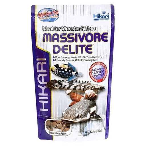 Hikari Massivore Delite 380g - Aquatic Supplies Australia