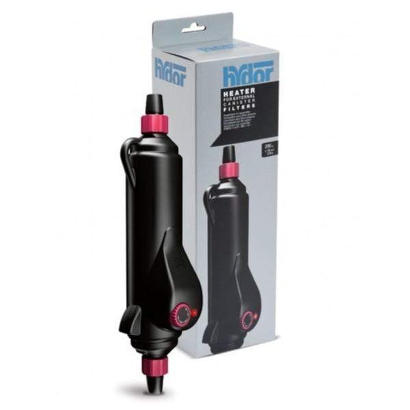 Hydor ETH Inline Heater 200W (100-200L) 12mm - Aquatic Supplies Australia
