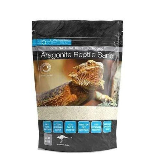 Jurassic Natural Aragonite Reptile Sand 3kg - Aquatic Supplies Australia