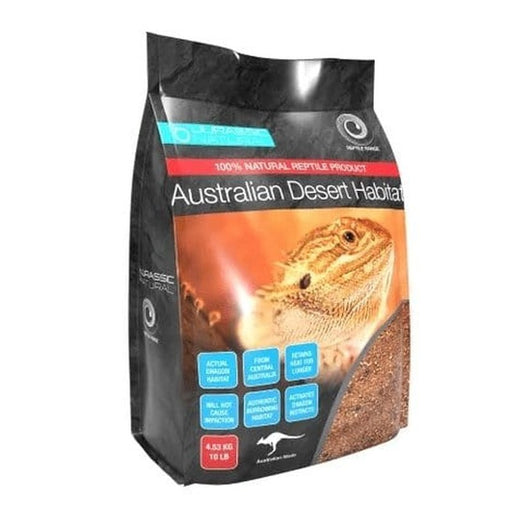 Jurassic Natural Desert Habitat Red Sand 4.5kg - Aquatic Supplies Australia