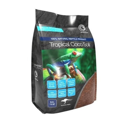 Jurassic Natural Tropical Coco Soil 8L - Aquatic Supplies Australia