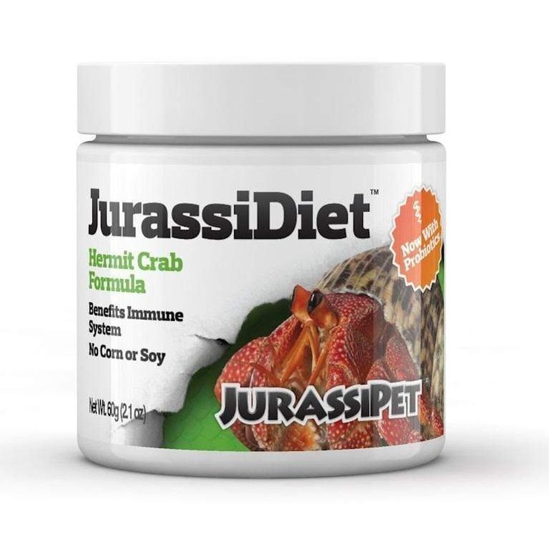 JurassiDiet Hermit Crab Formula with Probiotics 60g - Aquatic Supplies Australia