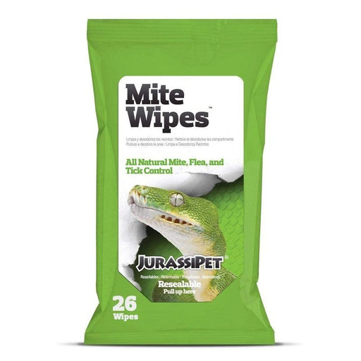 JurassiPet Mite Wipes (26 Pack) - Aquatic Supplies Australia