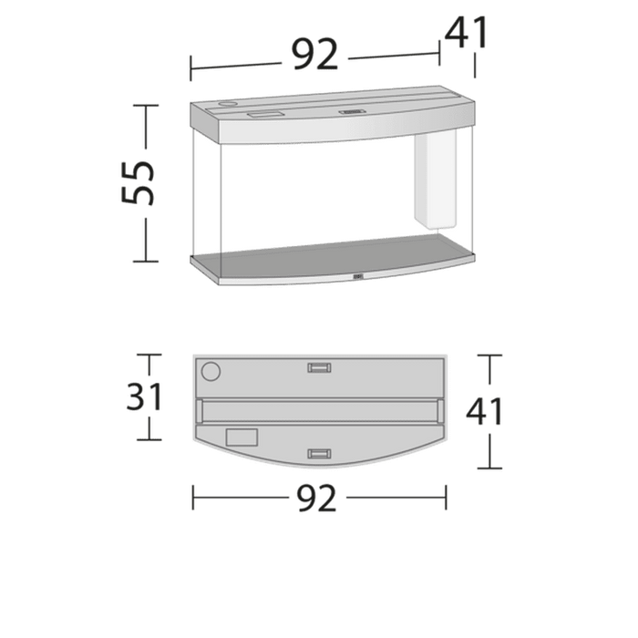 Juwel Vision 180 LED Aquarium (180L) - Aquatic Supplies Australia