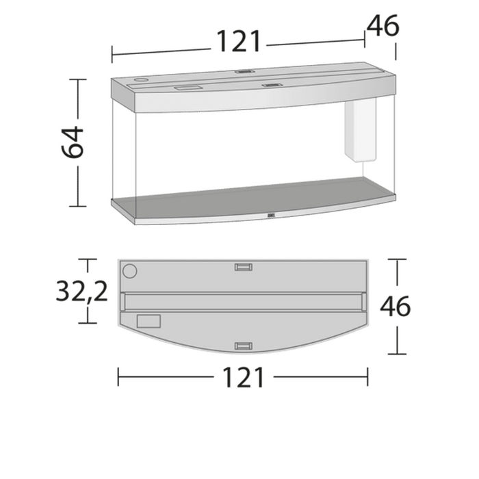 Juwel Vision 260 LED Aquarium (260L) - Aquatic Supplies Australia