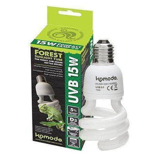 Komodo Compact Lamp UVB 5% - Aquatic Supplies Australia