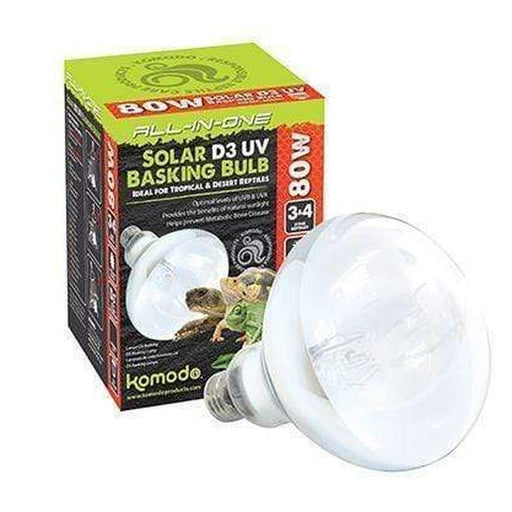 Komodo Solar D3 UV Basking Bulb 125W - Aquatic Supplies Australia