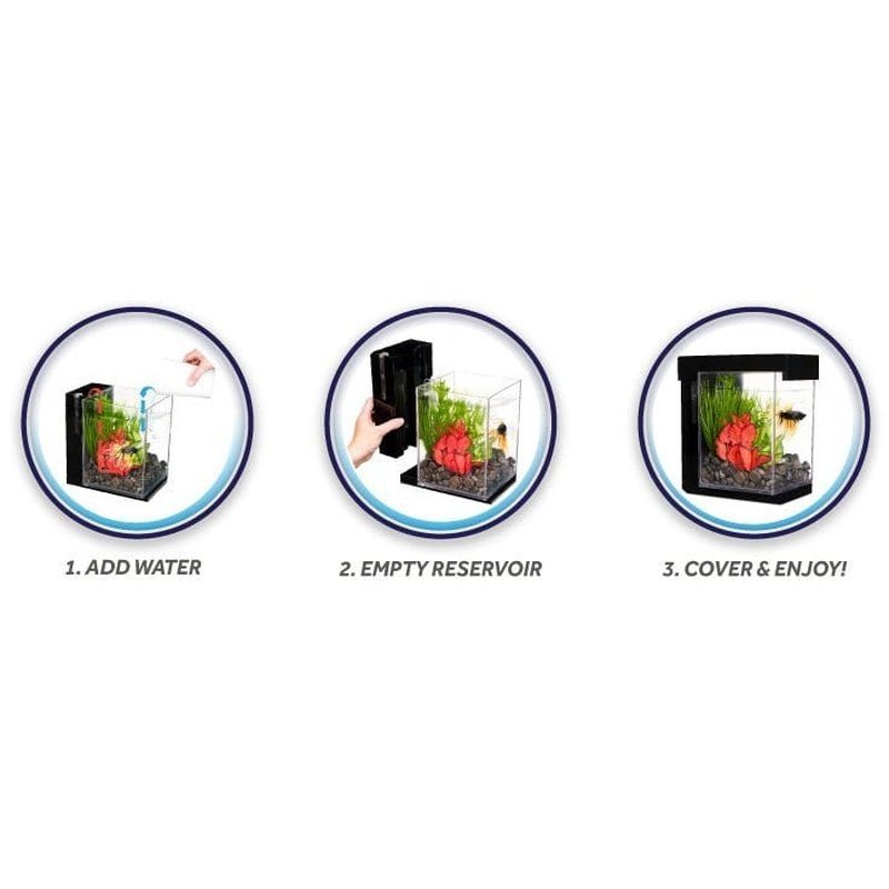 Marina Betta Style Aquarium 3.7L - Aquatic Supplies Australia