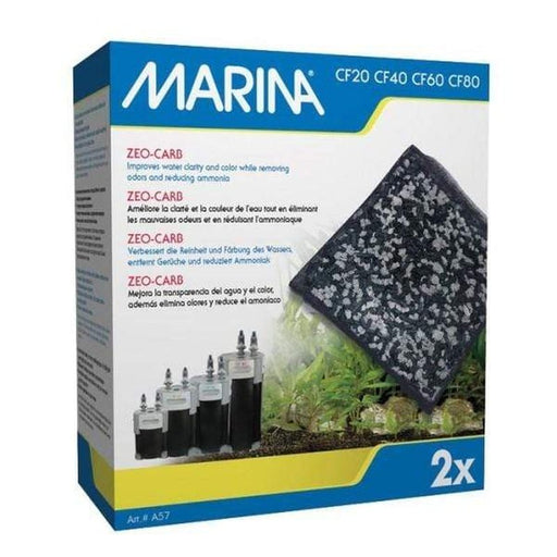 Marina CF Canister Filter Zeo Carb 2 x 285g Aquatic Supplies Australia