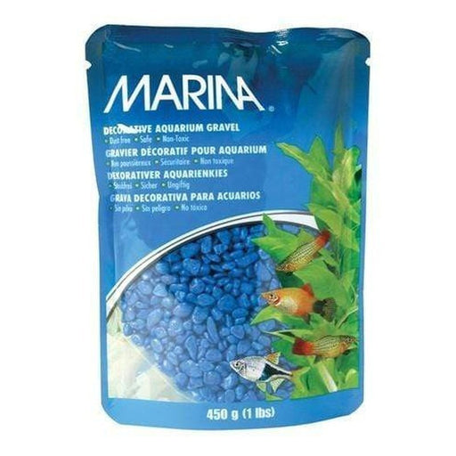Marina Decorative Aquarium Gravel Blue - Aquatic Supplies Australia