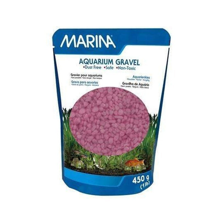 Marina Decorative Aquarium Gravel Pink - Aquatic Supplies Australia