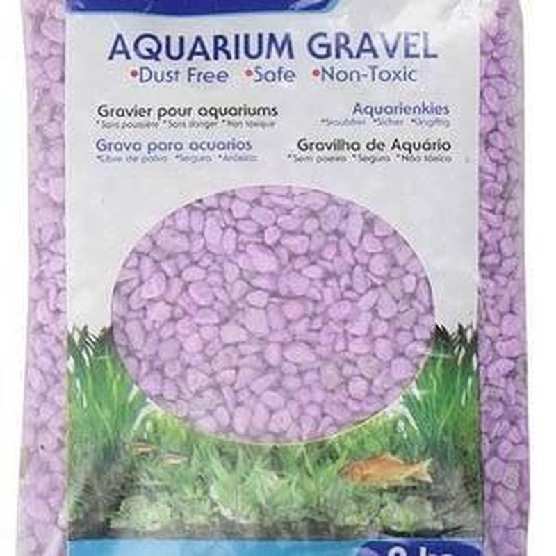 Marina Decorative Aquarium Gravel Purple - Aquatic Supplies Australia