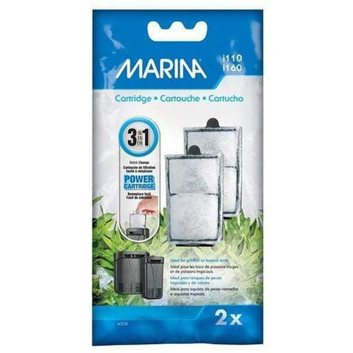 Marina i110 & i160 Filter Power Cartridge 2 Pack - Aquatic Supplies Australia