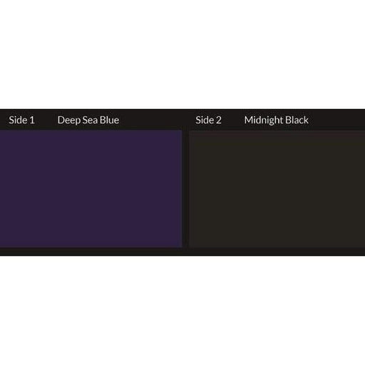 Marina Seaview Background Deep Sea Blue/Midnight Black 45cm High - Aquatic Supplies Australia