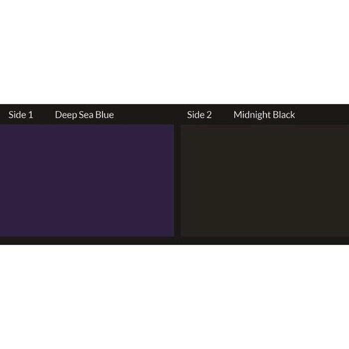 Marina Seaview Background Deep Sea Blue/Midnight Black 45cm High - Aquatic Supplies Australia