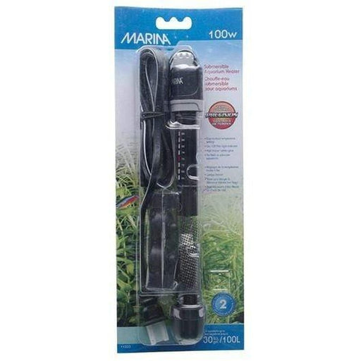 Marina Submersible Aquarium Heater 100W 22cm (100L) - Aquatic Supplies Australia