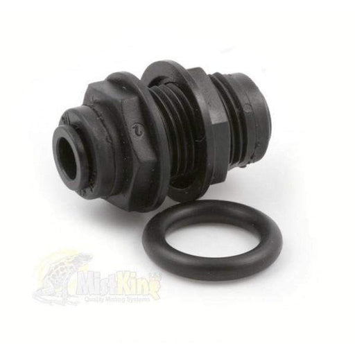 MistKing 1/4" Bulkhead with O-Ring - Aquatic Supplies Australia