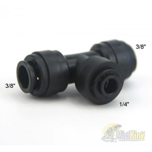 MistKing 3/8" To 1/4" Reducing Tee - Aquatic Supplies Australia