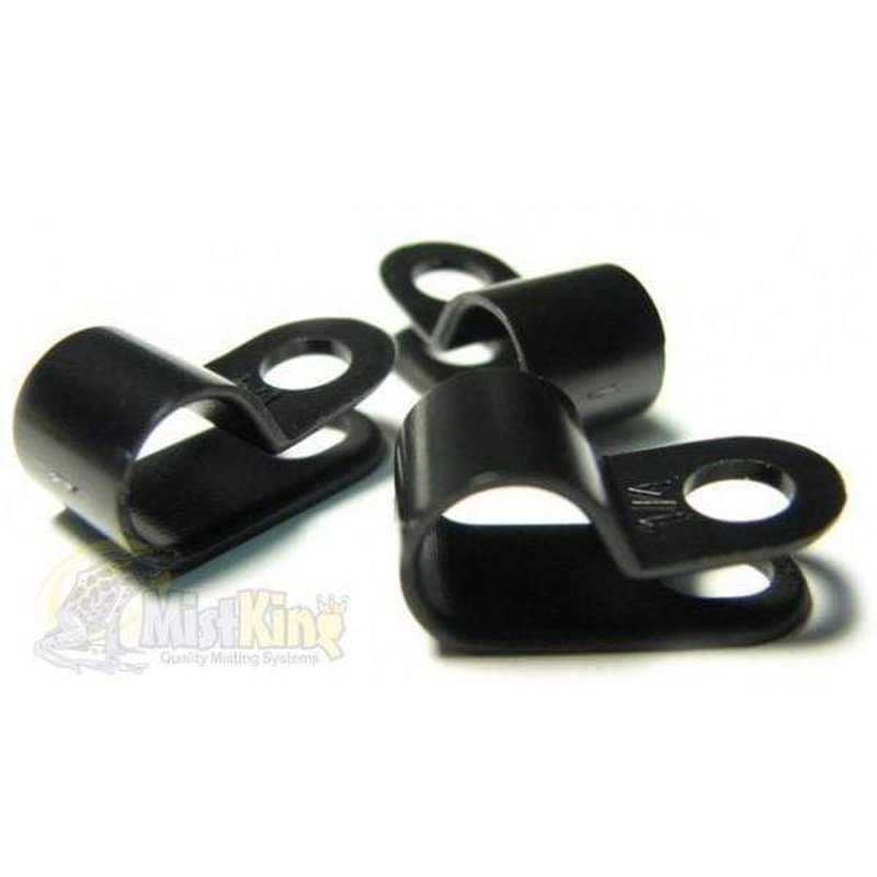 MistKing 3/8" Tubing Clips & Screws - Aquatic Supplies Australia