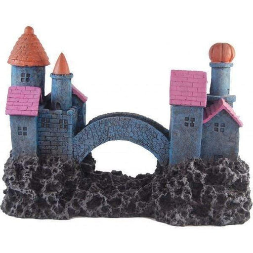 Neptune Castles Joined by Bridge Large 34 x 26 x 16cm - Aquatic Supplies Australia