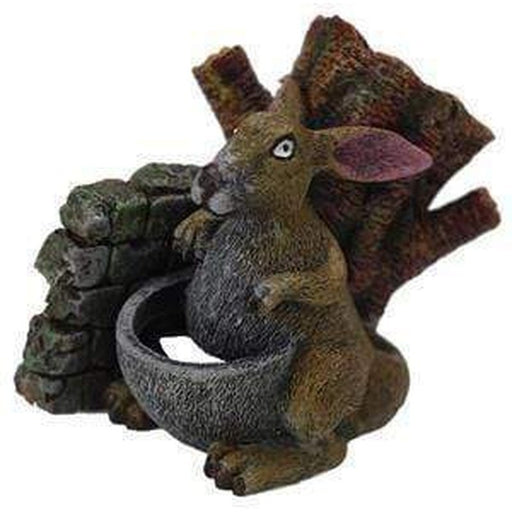 Neptune Kangaroo with Tree Trunk Small 12 x 10 x 10cm - Aquatic Supplies Australia