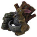Neptune Kangaroo with Tree Trunk Small 12 x 10 x 10cm - Aquatic Supplies Australia