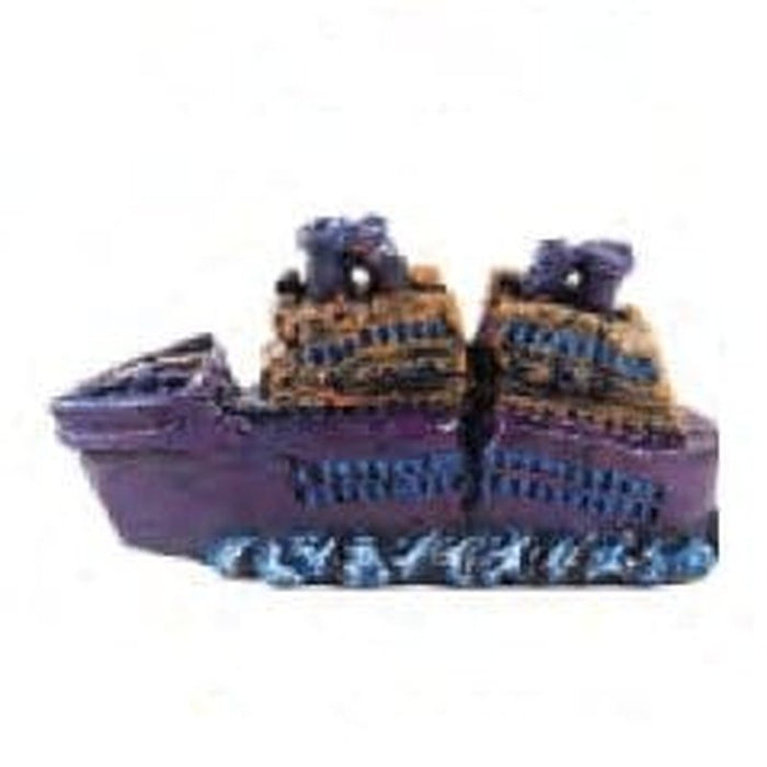 Neptune Mini Sunken Ship 5cm - Aquatic Supplies Australia