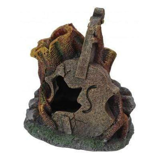 Neptune Wombat Hole with Tree Trunk Small 12 x 11 x 9cm - Aquatic Supplies Australia