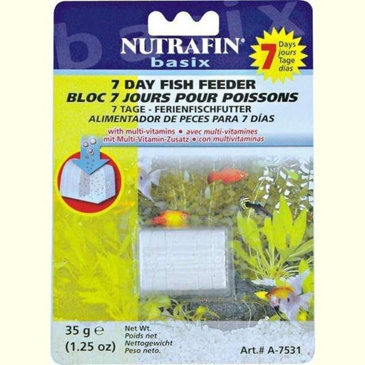Nutrafin Basix 7 Day Feeder 35g - Aquatic Supplies Australia