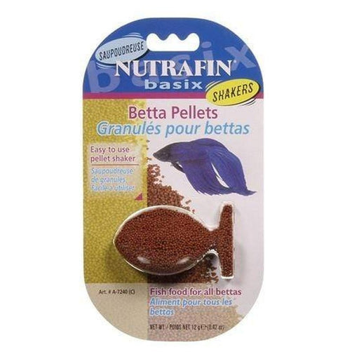 Nutrafin Max Basix Betta Pellets 12g - Aquatic Supplies Australia