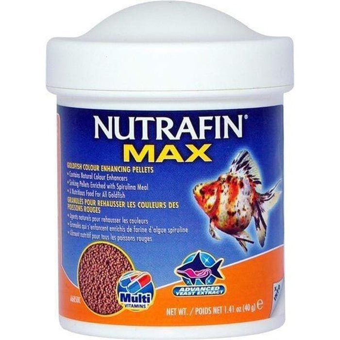 Nutrafin Max Goldfish Colour Enhancing Pellets - Aquatic Supplies Australia