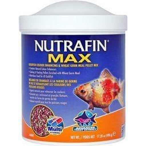 Nutrafin Max Goldfish Colour Enhancing & Wheat Germ Meal Pellet Mix - Aquatic Supplies Australia