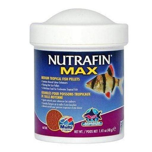 Nutrafin Max Medium Tropical Fish Pellets - Aquatic Supplies Australia