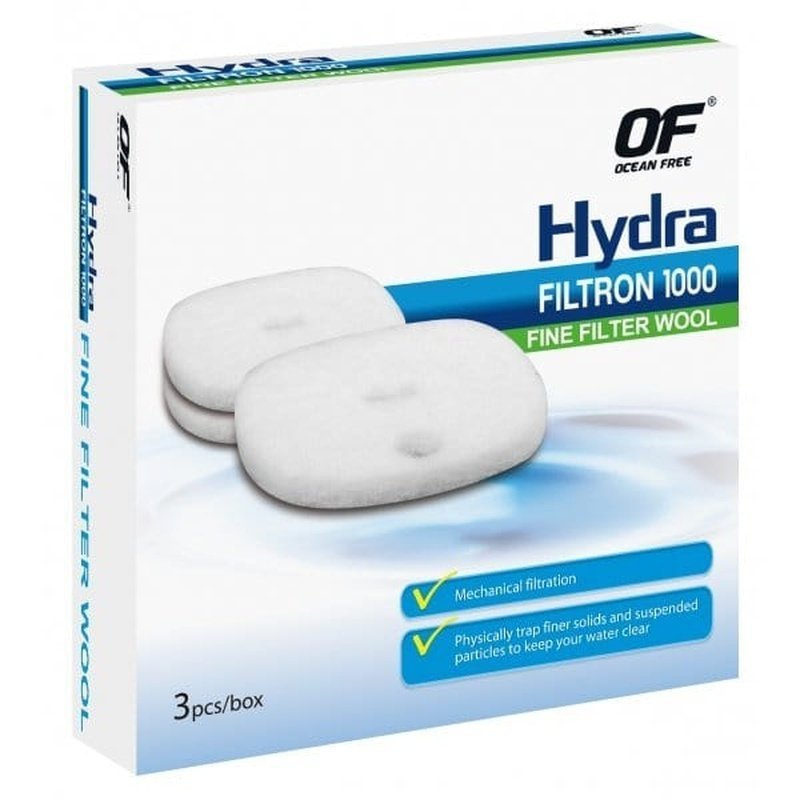 Ocean Free Hydra Filtron 1000 Fine Filter Pad 3 Pack - Aquatic Supplies Australia