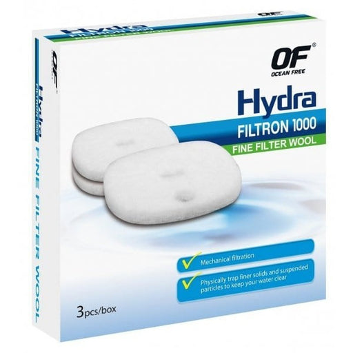 Ocean Free Hydra Filtron 1000 Fine Filter Pad 3 Pack - Aquatic Supplies Australia