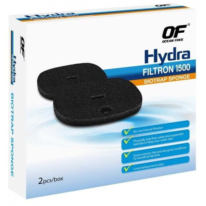 Ocean Free Hydra Filtron 1500 BioTrap Sponge 2 Pack - Aquatic Supplies Australia