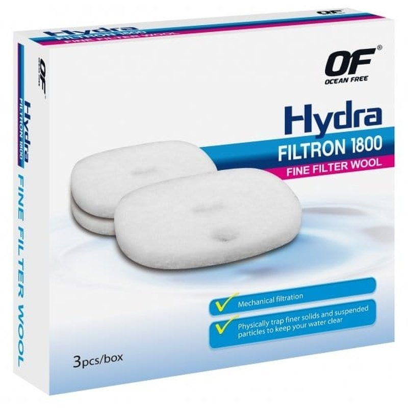 Ocean Free Hydra Filtron 1800 Fine Filter Pad 3 Pack - Aquatic Supplies Australia