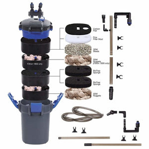 Ocean Free Hydra Filtron Canister Filter 1500 (600L, 1500L/h) Aquatic Supplies Australia