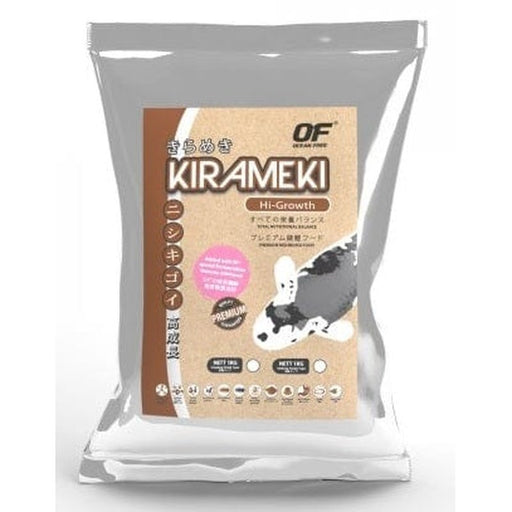 Ocean Free Kirameki Super Premium Hi Growth Koi Food - Aquatic Supplies Australia