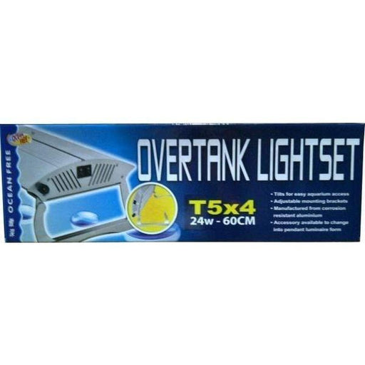 Ocean Free T5 Quad Tube Unit 60cm (4 x 24W) - Aquatic Supplies Australia