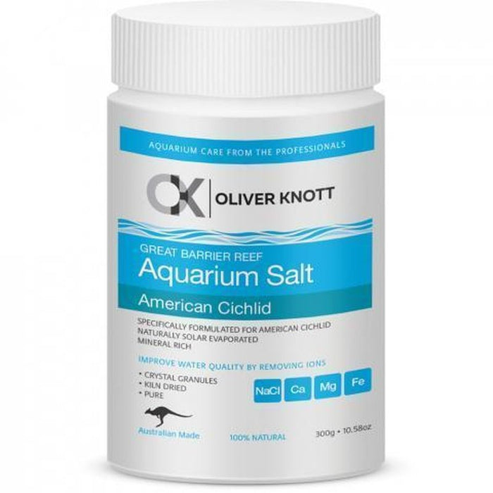 Oliver Knott American Cichlid Salt 300g - Aquatic Supplies Australia