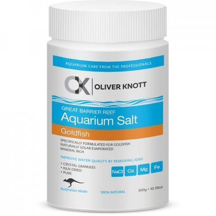Oliver Knott Goldfish Salt 300g - Aquatic Supplies Australia