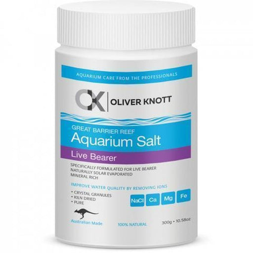 Oliver Knott Livebearer Salt - Aquatic Supplies Australia