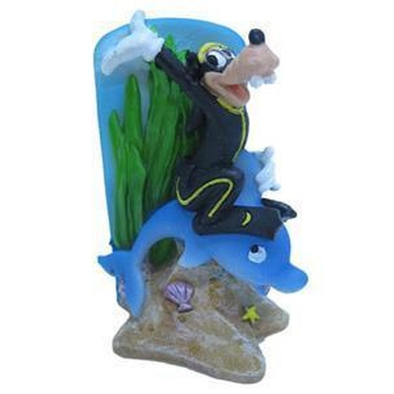 Penn-Plax Mickey Mouse Friends Ornament Goofy and Dolphin - Aquatic Supplies Australia