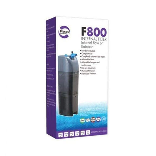 Pisces Internal Filter with Spraybar F800 (800L/hr) - Aquatic Supplies Australia